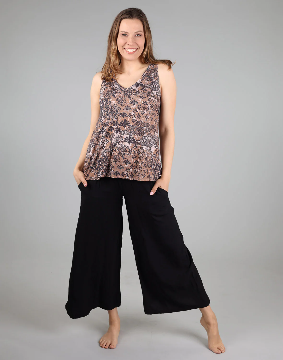 גופיה רחבה מודפסת - Image 15