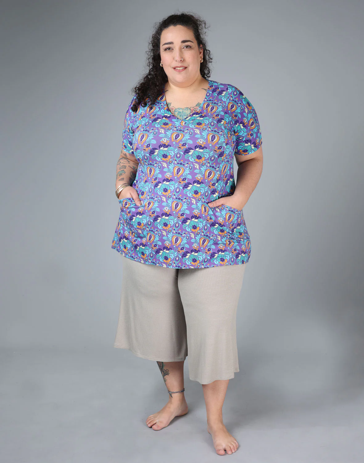 טוניקת כיסים פלאס - Image 19