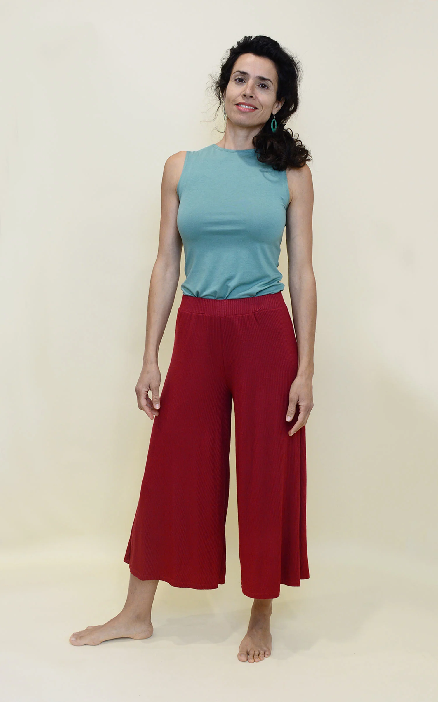 גופיית בייסיק - לבן - Image 19