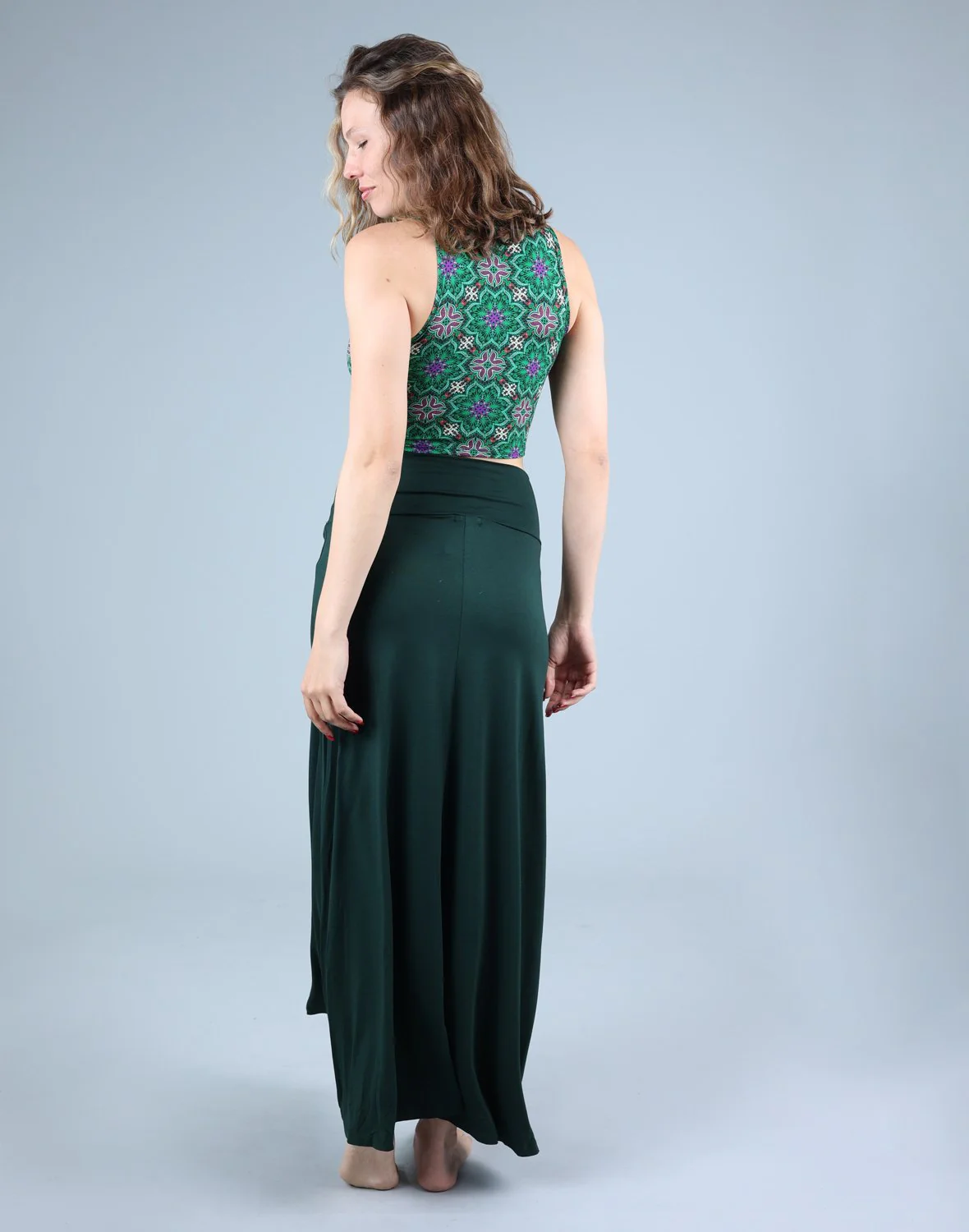 טופ גב חשוף - שמנת - Image 27