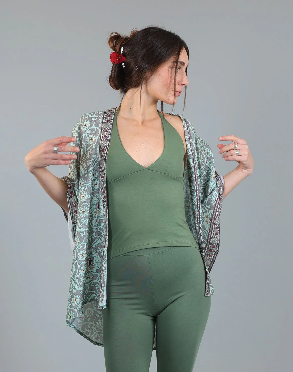 טופ קשירה - ג'ינס - Image 43